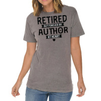 Retired Author 2022 Retirement Gifts For Men Women Vintage T-shirt | Artistshot