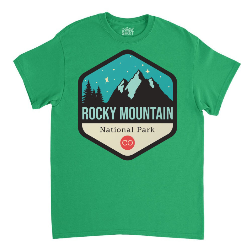 Rocky Mountain National Park Classic T-shirt by tokayojomuk | Artistshot