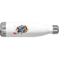 Times Of Xenoblade Stainless Steel Water Bottle | Artistshot