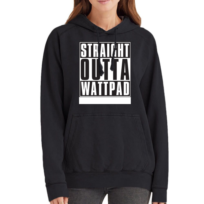 Straight Outta Wattpad Music Vintage Hoodie by sdskiccid | Artistshot