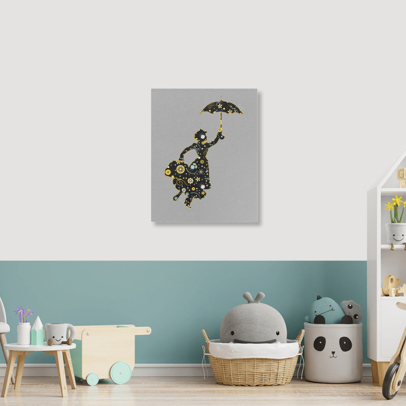 Mary Poppins Portrait Canvas Print | Artistshot