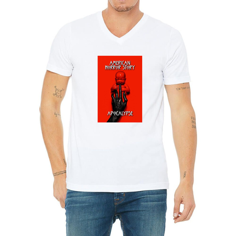 Horror Story - Apocalypse V-Neck Tee by steverlopez | Artistshot