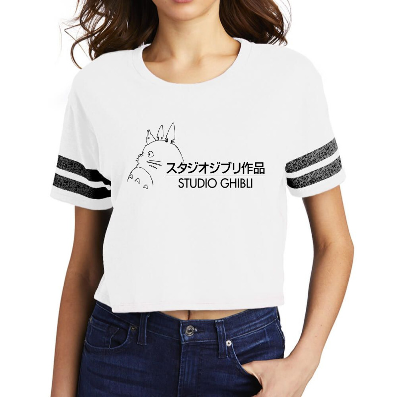 Studio, Ghibli , Animation Company Scorecard Crop Tee by Singalemez | Artistshot