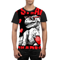 Valentines Day Dinosaur I Steal Hearts Love Graphic T-shirt | Artistshot