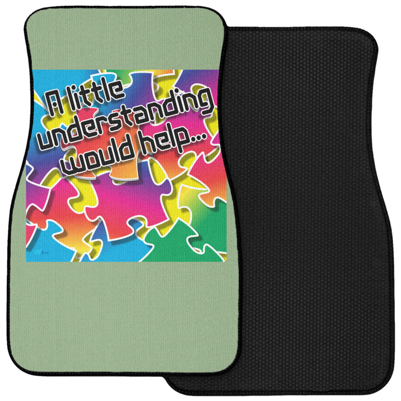 A Little Understanding Aesthetic Front Car Mat | Artistshot