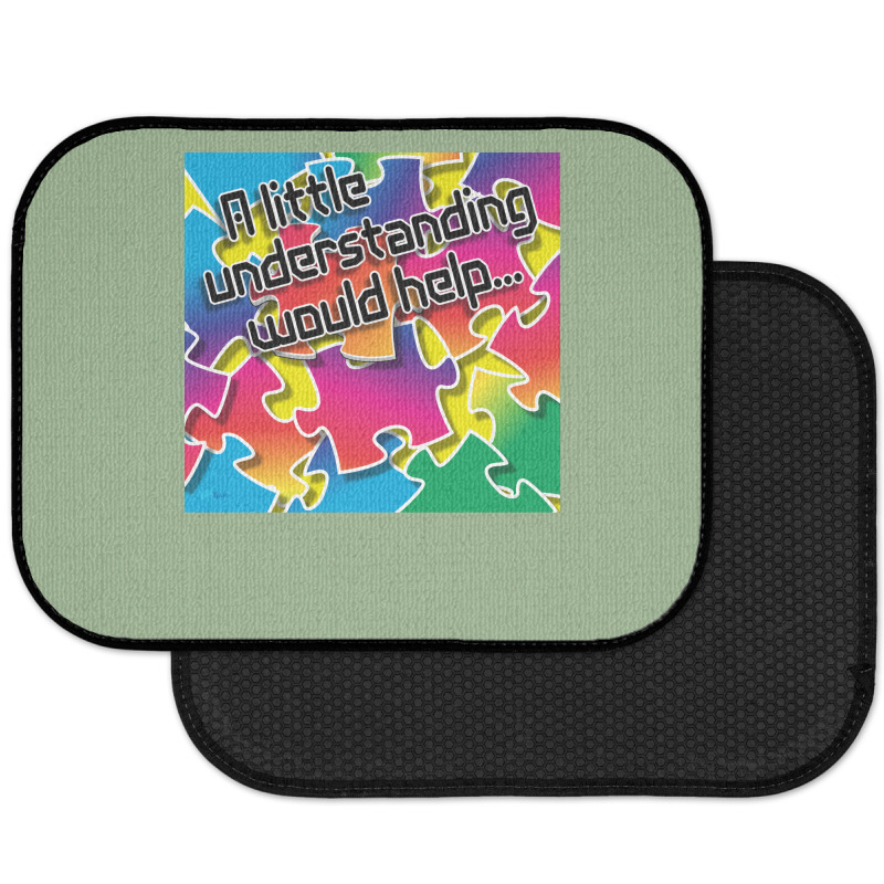 A Little Understanding Aesthetic Rear Car Mat | Artistshot