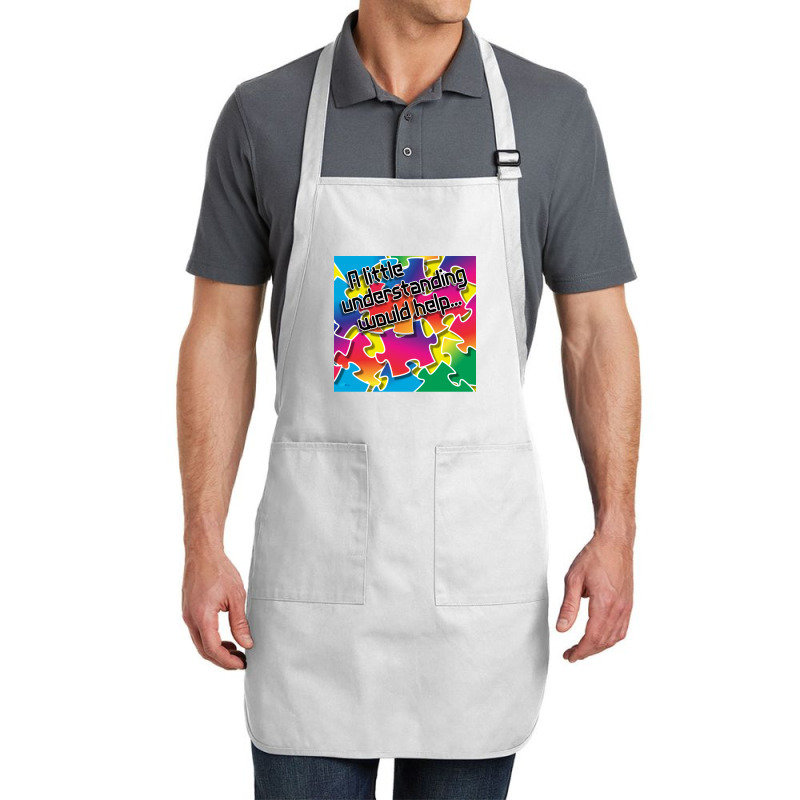 A Little Understanding Aesthetic Full-length Apron | Artistshot