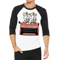 Write Your Own Story Typewriter Author Journalist 3/4 Sleeve Shirt | Artistshot