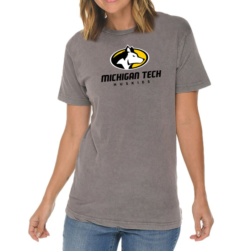 Michigan Tech Huskies Vintage T-shirt | Artistshot