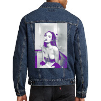 Angelina Jolie   Circa 1994 Men Denim Jacket | Artistshot