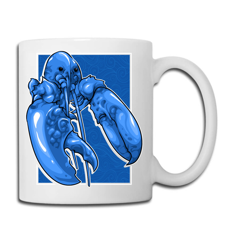 Funny Jumpscare Lobster Meme Blue Crustacean Pullo Coffee Mug | Artistshot