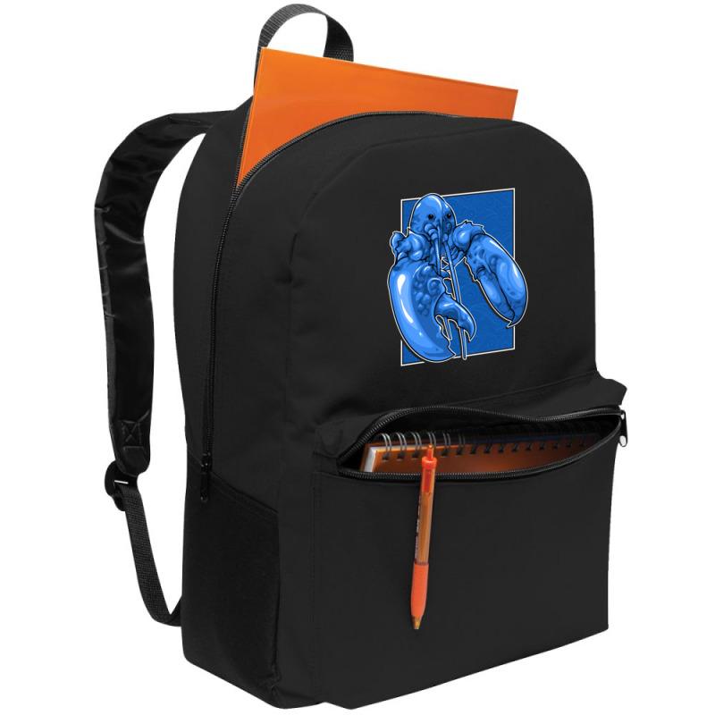 Funny Jumpscare Lobster Meme Blue Crustacean Pullo Backpack | Artistshot