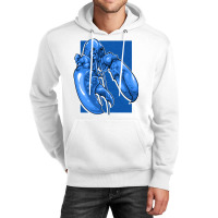 Funny Jumpscare Lobster Meme Blue Crustacean Pullo Unisex Hoodie | Artistshot