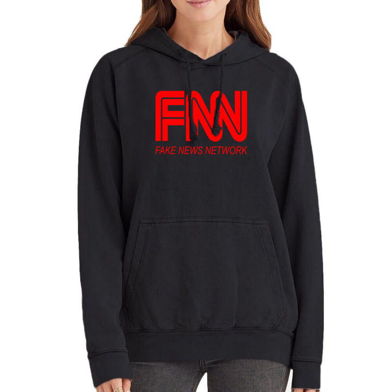 Television  News Network Vintage Hoodie | Artistshot