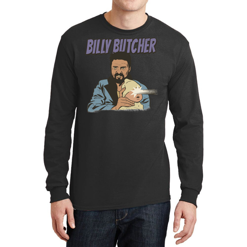 Billy Butcher The Boys Long Sleeve Shirts by dugreprudens | Artistshot