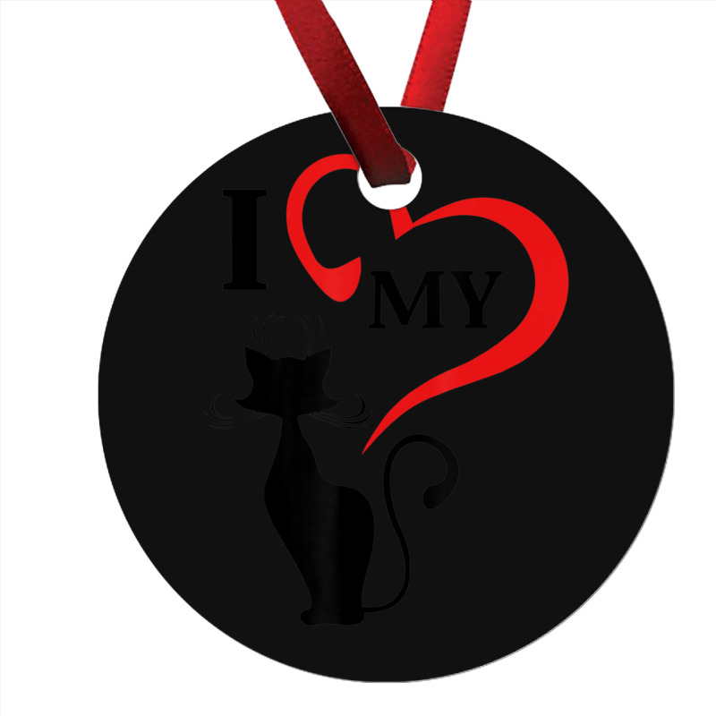 I Love My Cat Not You Ornament | Artistshot