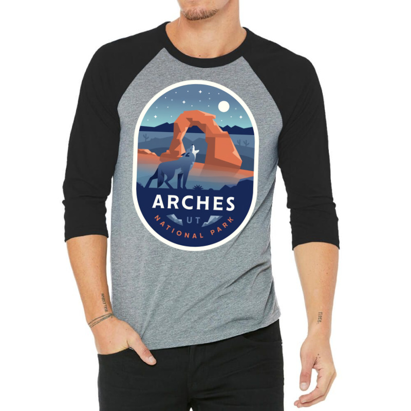 Arches National Park 3/4 Sleeve Shirt by endertellizas | Artistshot