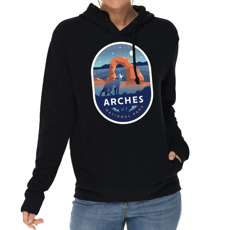 Arches National Park Lightweight Hoodie by endertellizas | Artistshot