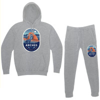 Arches National Park Hoodie & Jogger Set | Artistshot