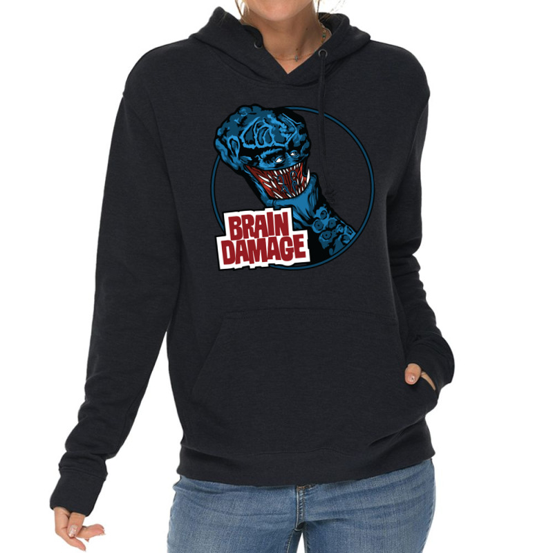 Brain Damage Lightweight Hoodie by dugreprudens | Artistshot