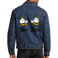 Halloween Boo Bees Men Denim Jacket | Artistshot