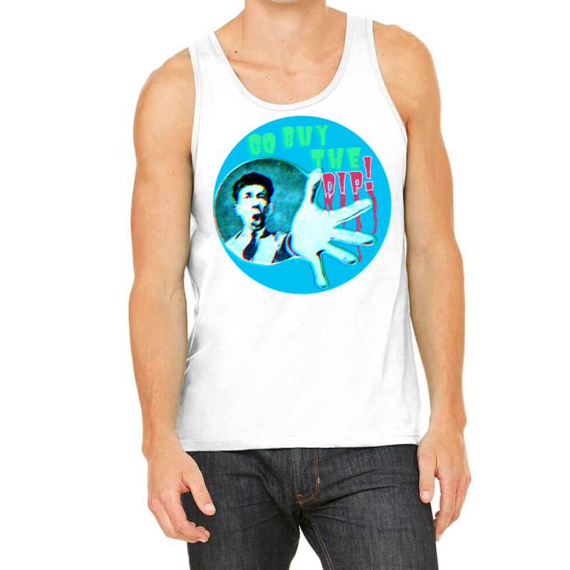 Buy The Dip  Crypto Hodler  Vintage  Blue  Pop Aes Tank Top | Artistshot