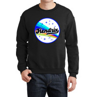 Hendrix Rainbow In Space Vintage Crewneck Sweatshirt | Artistshot