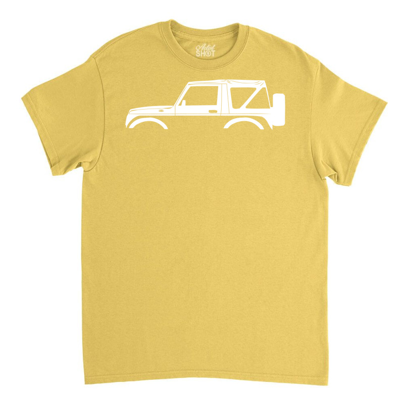 Car Silhouette   Sj410 Convertible 4x4 (2nd Gen) Classic T-shirt by dugreprudens | Artistshot