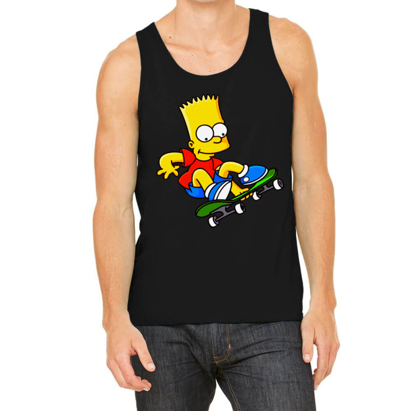 The Simpson Animation Tank Top by Singalemez | Artistshot