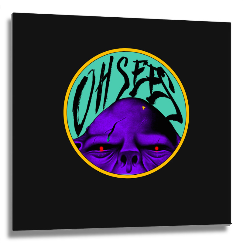 Oh See Orc Metal Print Square | Artistshot