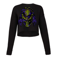 Soldier Predator Blue Yellow Cropped Sweater | Artistshot