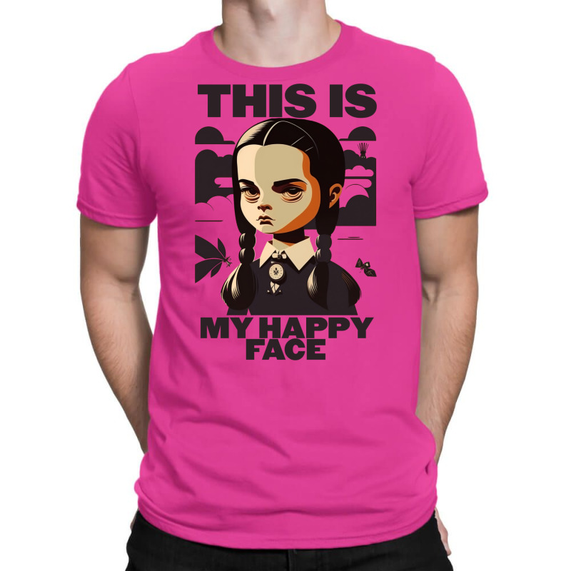 This Is My Happy Face   Wednesday 2 T-shirt | Artistshot