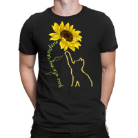 Cute Cat Sunshine Plants T-shirt | Artistshot