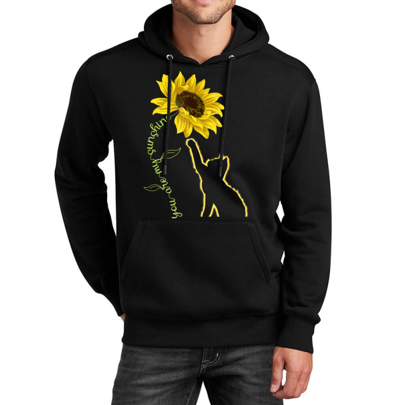 Cute Cat Sunshine Plants Unisex Hoodie | Artistshot