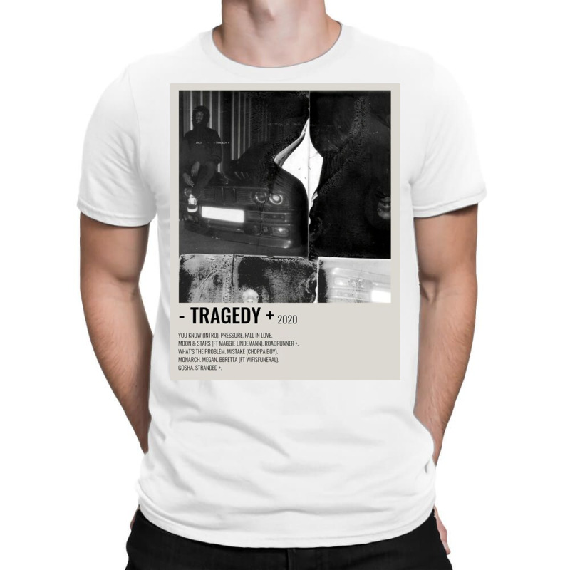 Tragedy Album Cover T-shirt | Artistshot