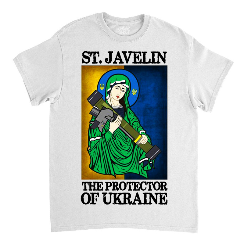 Saint Javelin Protector Of Support Classic T-shirt | Artistshot