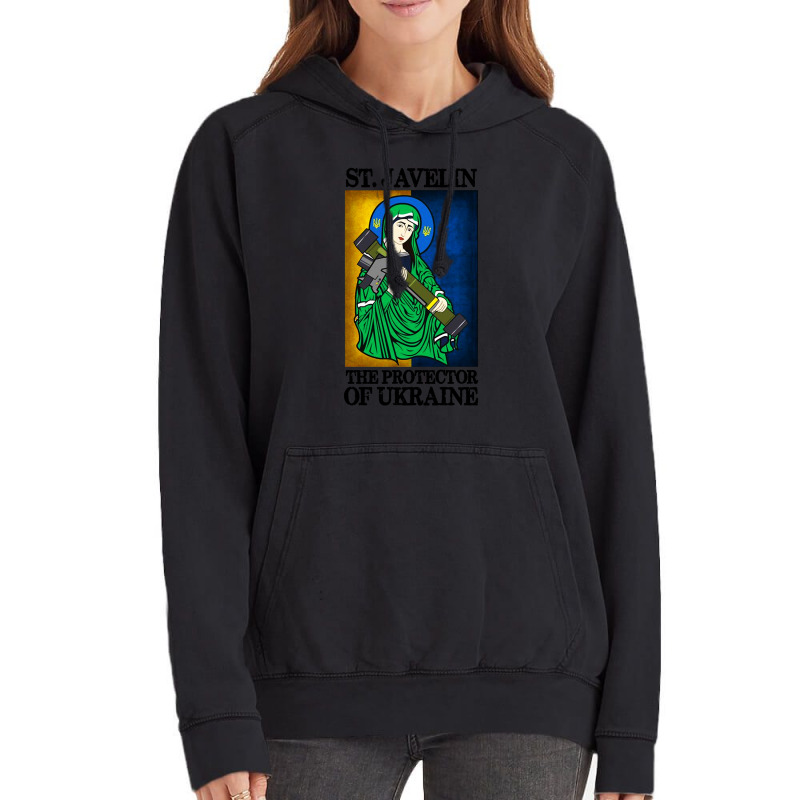 Saint Javelin Protector Of Support Vintage Hoodie | Artistshot