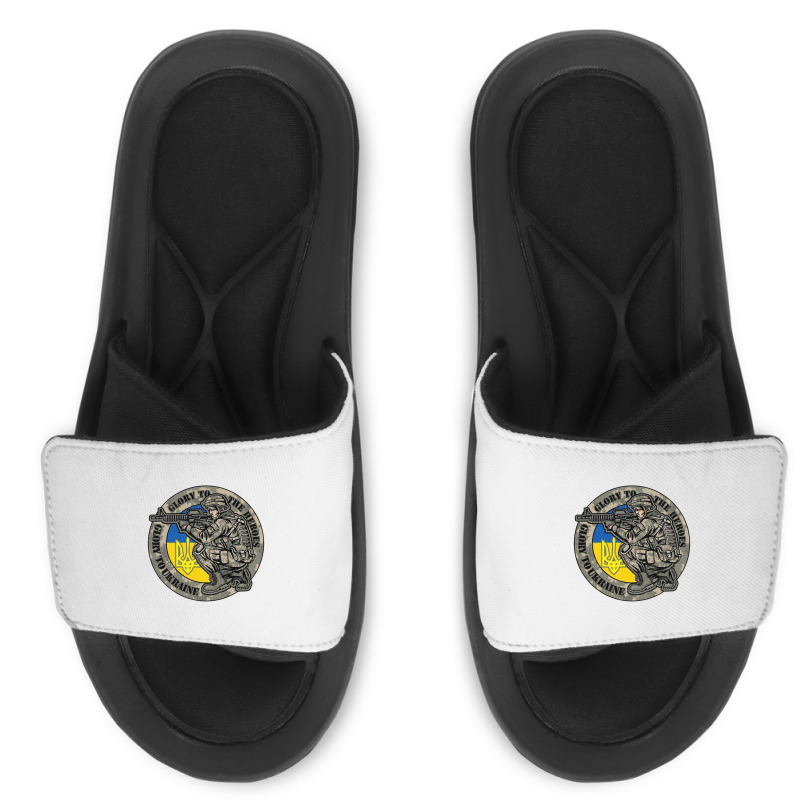 Sign Of The Army Slide Sandal | Artistshot