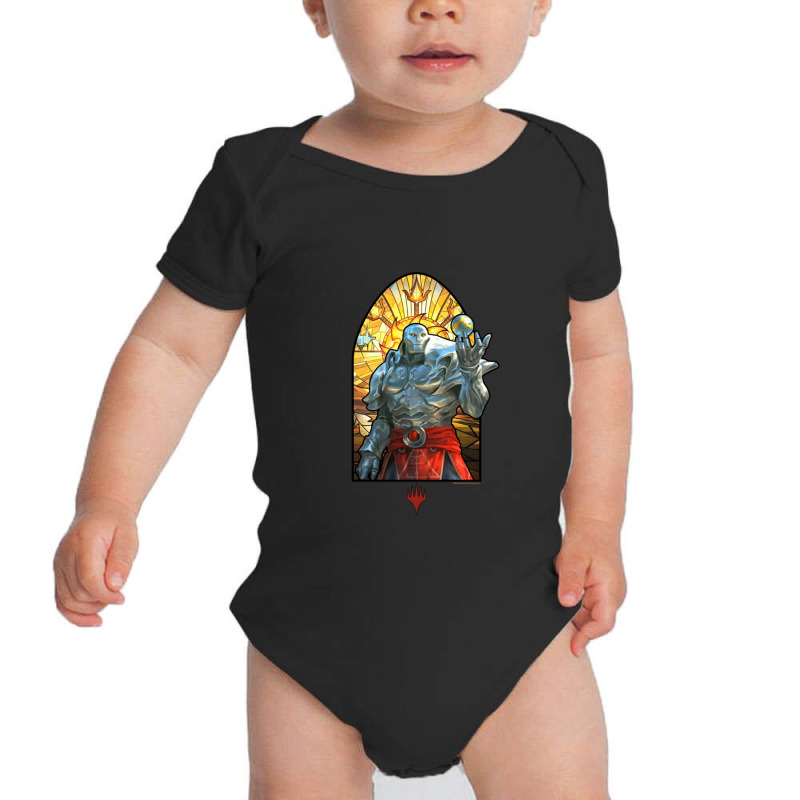 Dominaria United Stained Glass Karn Baby Bodysuit by cusmikaliou | Artistshot