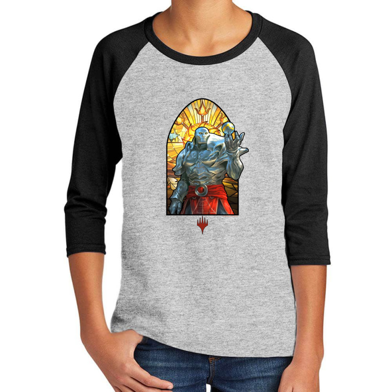 Dominaria United Stained Glass Karn Youth 3/4 Sleeve by cusmikaliou | Artistshot