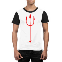 Devil,trident,merch,1 Graphic T-shirt | Artistshot