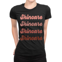 Skincare Skin Specialist Skin Esthetician Retro Sk Ladies Fitted T-shirt | Artistshot