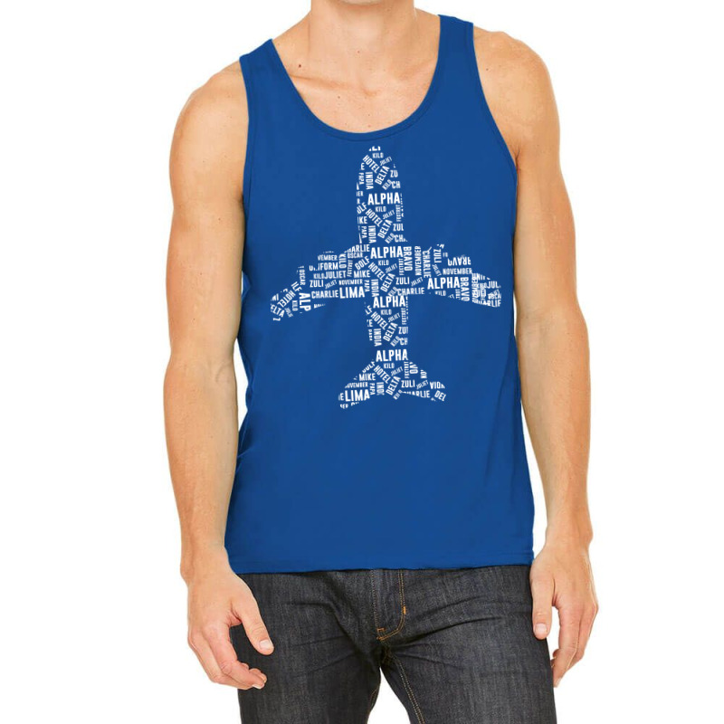 Aviation Alphabet Nostalgia Tank Top | Artistshot