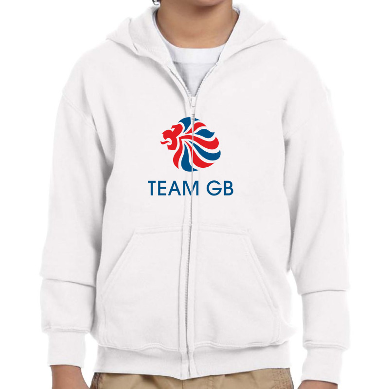 Great,britain,team,gb,1 Youth Zipper Hoodie | Artistshot