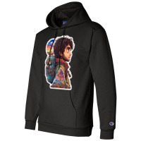 Into The Wild   Colorful Cartoon Outoor Adventures Champion Hoodie | Artistshot