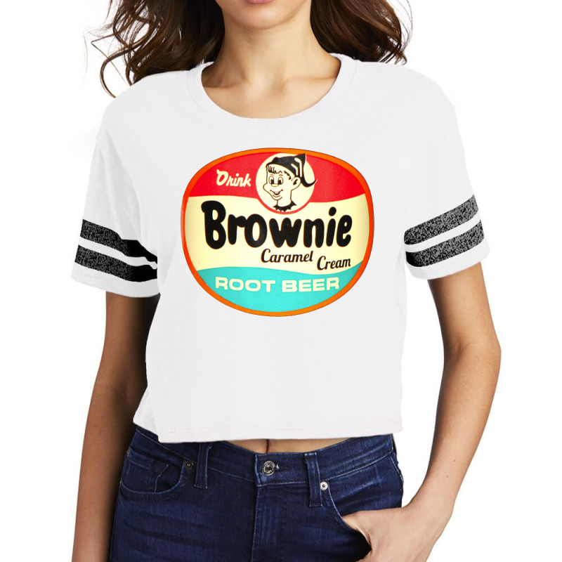 Brownie Caramel Cream Root Beer Scorecard Crop Tee by endertellizas | Artistshot