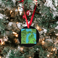 Mushroom Style   Michigan Ornament | Artistshot