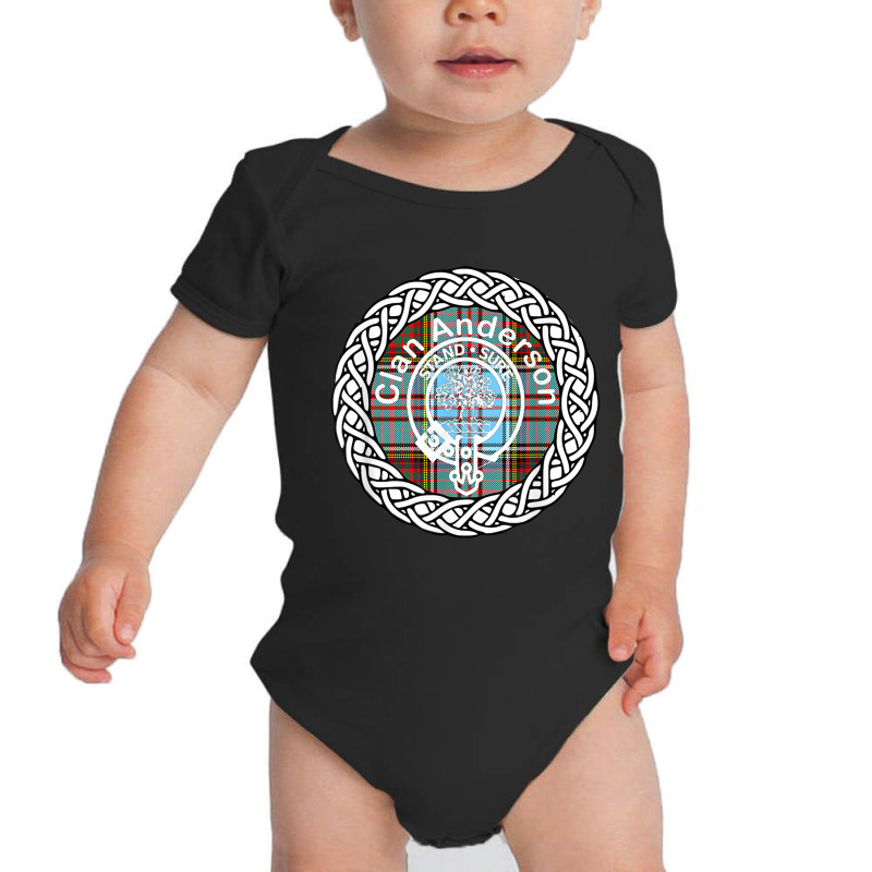 Anderson Surname Scottish Clan Tartan T Shirt Baby Bodysuit | Artistshot