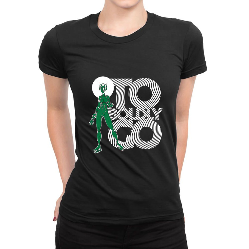 To Boldly Go Wherever She Pleases (light) Ladies Fitted T-Shirt by yangsekura | Artistshot