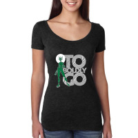 To Boldly Go Wherever She Pleases (light) Women's Triblend Scoop T-shirt | Artistshot